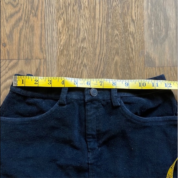 Brandy Melville Juliette Black Corduroy Mini Skirt - Picture 4 of 5